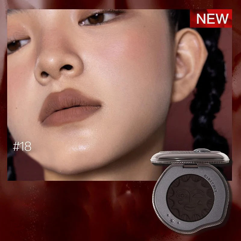 Girlcult Soft Matte Blush Long Lasting Pigmented Natural Velvet Finish Tiktok Trending Aesthetic Blusher for Cheeks Good Vibrations