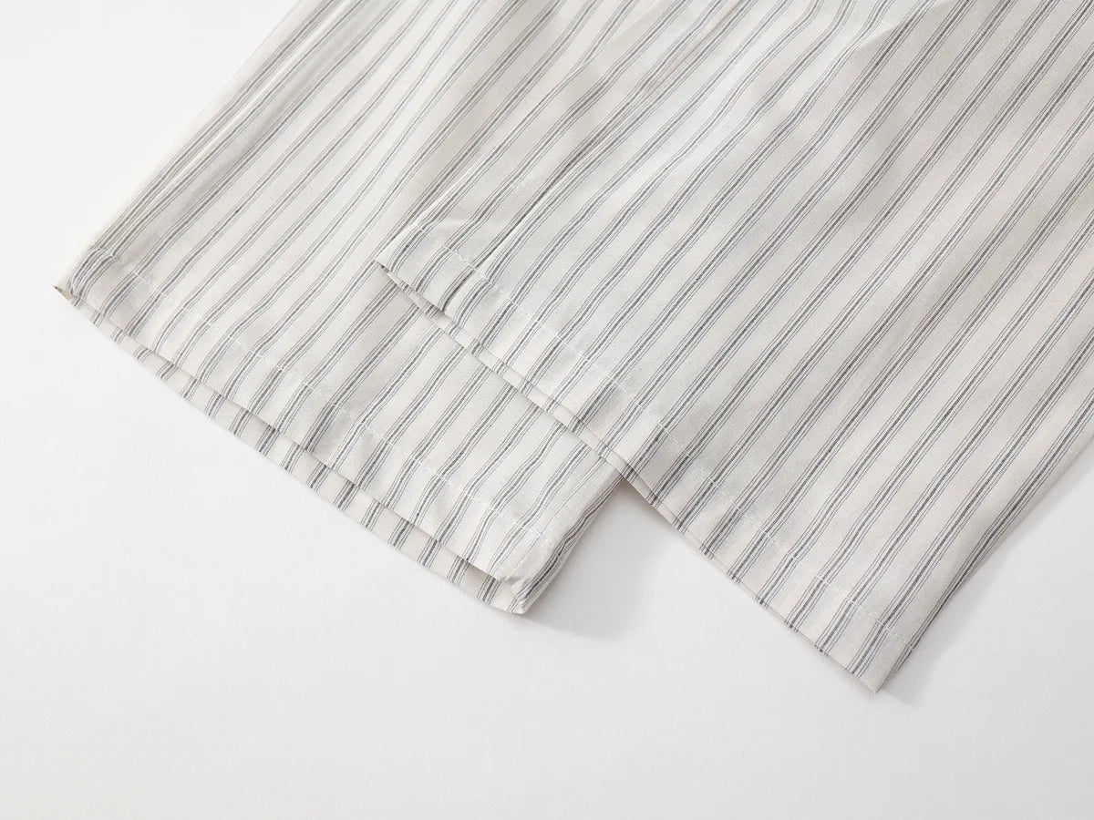 Korean Summer Kids Girls 2PCS Clothes Set Cotton Black Lace Baby Girl Vest Tops Suit Loose Striped Straight Pant Kid Girl Outfit Good Vibrations