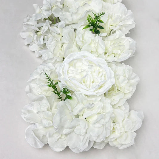 1pc Simulated Silk Flower Arrangement Leading To Wedding Arch Floral Arrangement Artificial Floral Row Decor Wed Arch Backdrop Good Vibrations