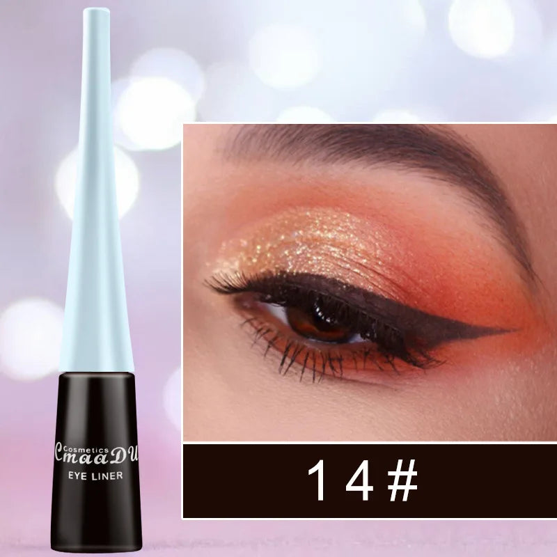 Eyeliner Waterproof Cosmetics for Women Female Makeup Korean Make Up Tool Shadow of Eyes Eye Liner Eye Shadow Makeup Eye Pencil Good Vibrations