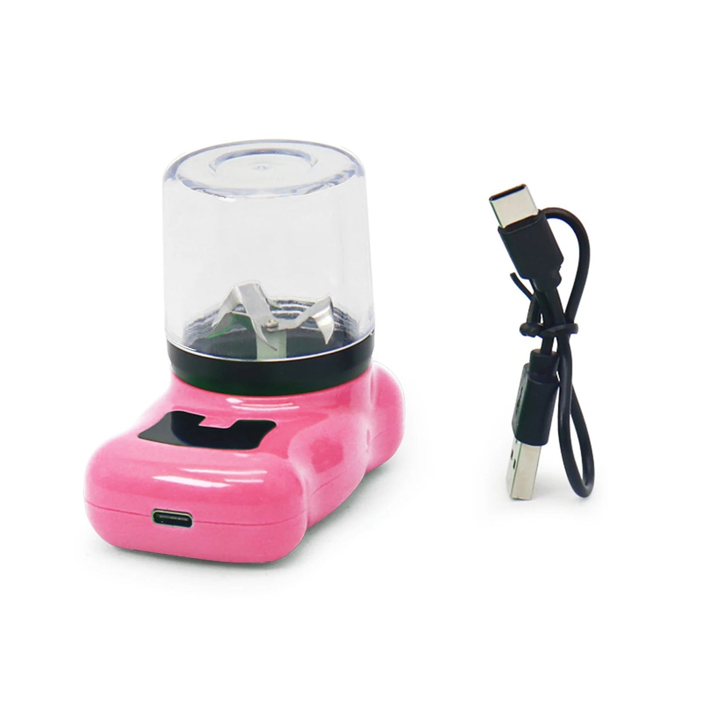 1pc, Electric Grinder, Spice Grinder, Grinding Machine, Herb Grinder, Spice Crusher, Kitchen Supplies, With Digital display, Typ Good Vibrations