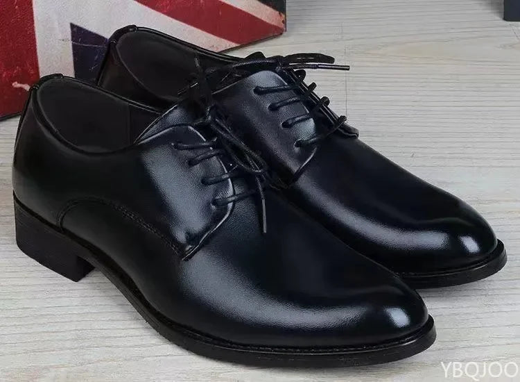 2025 new Fashionable versatile Men Shoes Heightening Shoes Spring British Casual Business flats Casual comfortable Shoes Good Vibrations