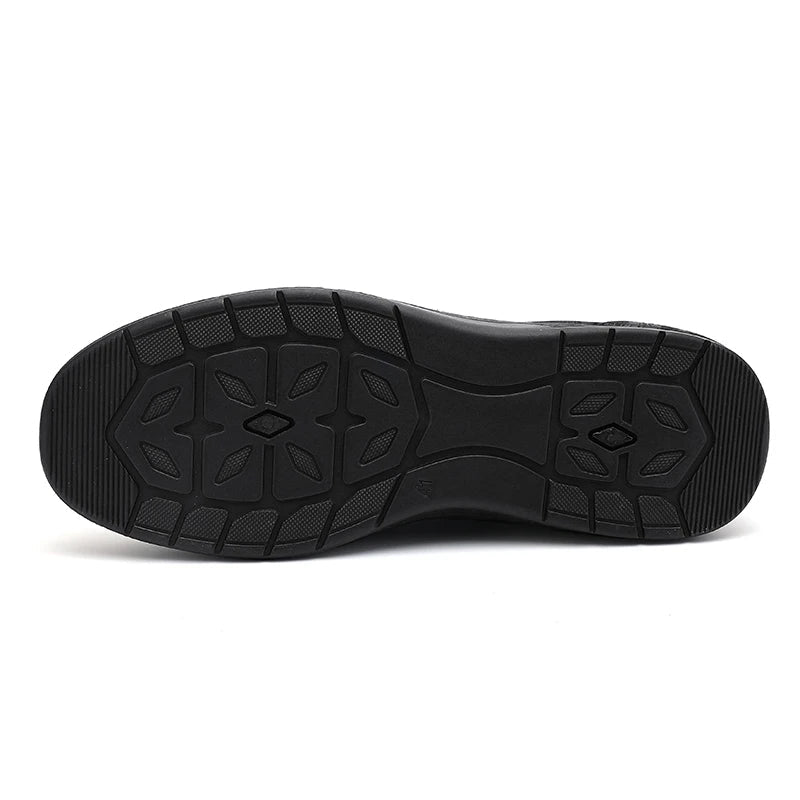 High Quality Breathable Formal Mens Dress Shoes Italian Mens Loafers Luxury Brand Leather Men Casual Shoes Slip-on Driving Shoes Good Vibrations