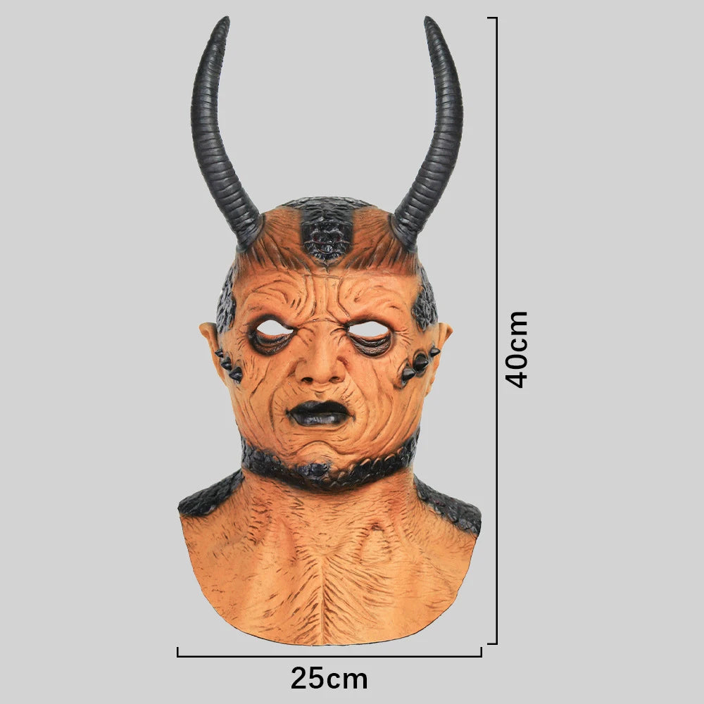 Halloween Mask Adult Monster Cosplay Costume Accessories Day of The Dead Headgear Carnival Party Headwear Festival Stage Props Good Vibrations