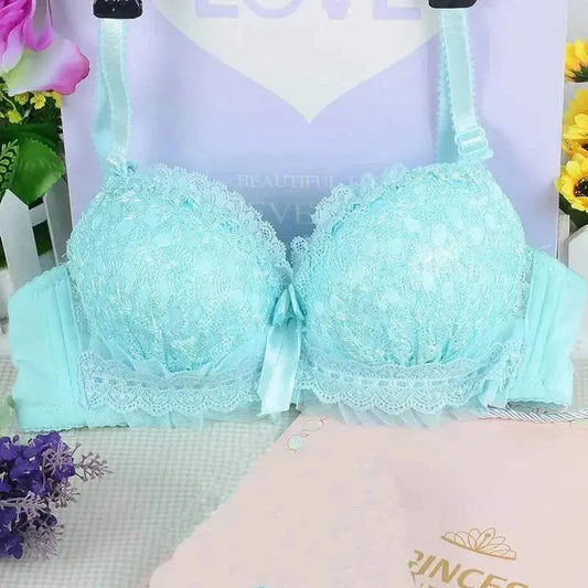 Wire Free Lace Breathable Bralette GOOD Vibrations