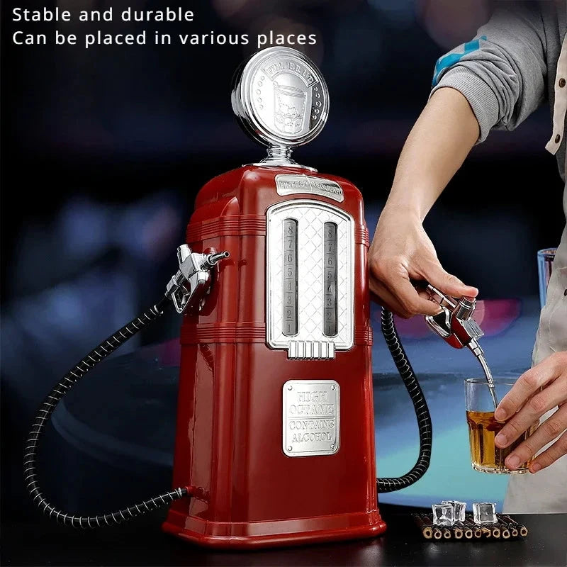 Household Retro Creative Large Capacity Impact Resistant and Pressure Resistant Plastic 2L Bar Double Gun Wine Disperser gift set Good Vibrations Adult Super Store