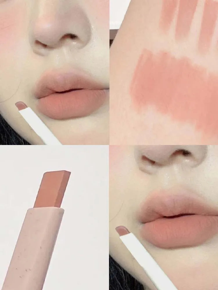 Light sweet and soft fog lipliner outlines the lip shape, lasting, not easy to fade, not take off makeup, nude pink lip liner Good Vibrations