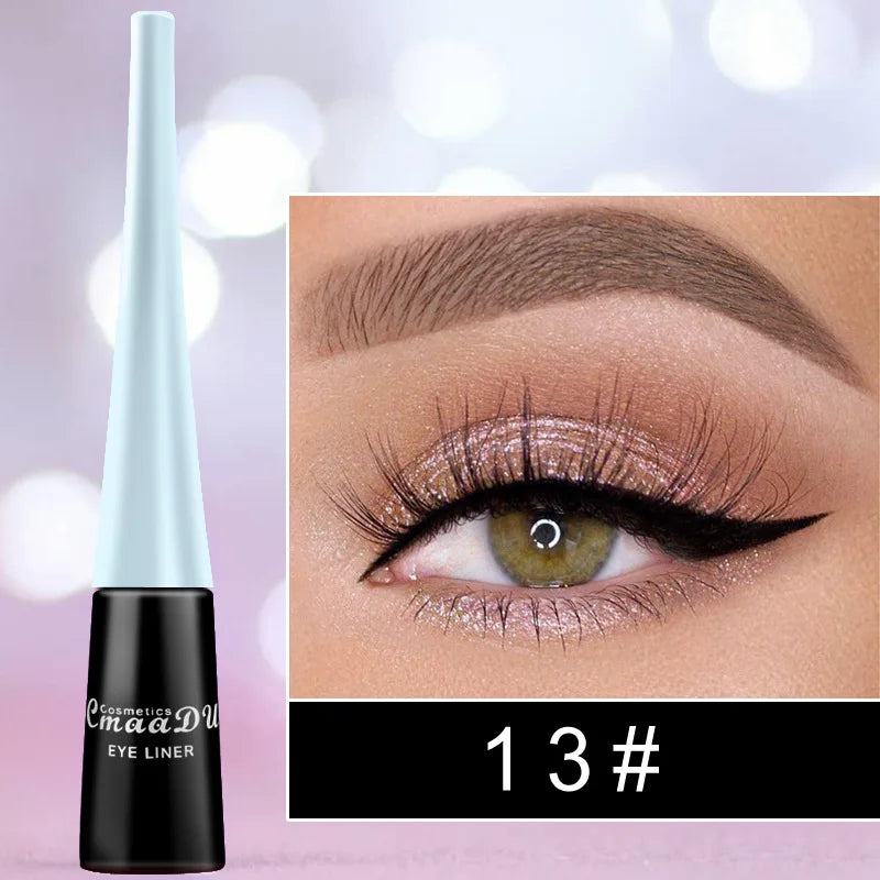 Eyeliner Waterproof Cosmetics for Women Female Makeup Korean Make Up Tool Shadow of Eyes Eye Liner Eye Shadow Makeup Eye Pencil Good Vibrations