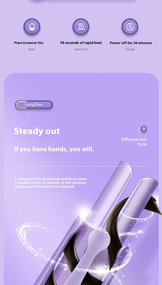 2 in 1 Automatic Curler 32mm Automatic Rotating Ceramic Curler Professional Curling Wand Curler Good Vibrations Adult Super Store