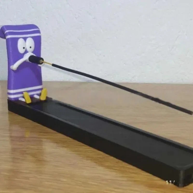 Incense Stick Holder Handmade Burner for Home Office Decor Meditation Yoga Aromatherapy Gifts Craft Decorative Accessories Good Vibrations