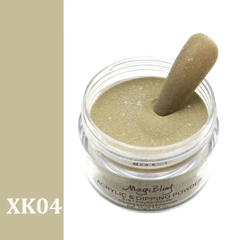 15g Acrylic Powder Light Color Carving Nail Polymer Tip Extension Crystal Powders Manicure Professional Nails Art Accessories Good Vibrations