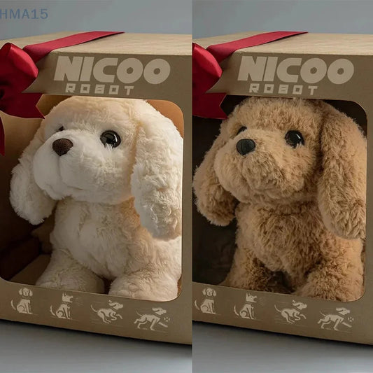 Robot Puppy That Acts Like Real Dog My Realistic Robotic AI Pet Dogs Electronic Interactive Stuffed Dogs For Barking Walking Good Vibrations