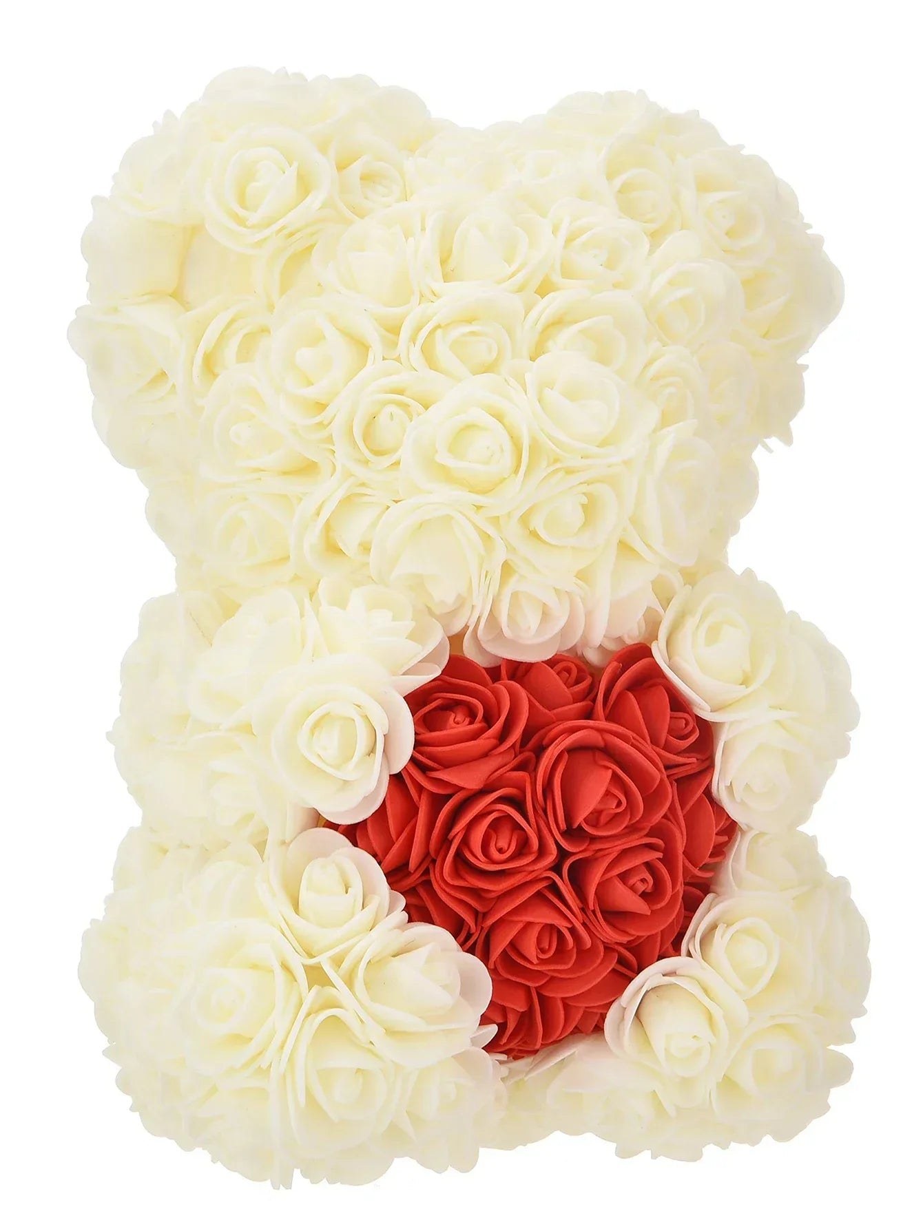 Rose Teddy Bear Artificial Flower Anniversary Valentines Day Birthday Gift Mothers Day Mom Gifts Girlfriend Birthday Gifts Women Good Vibrations
