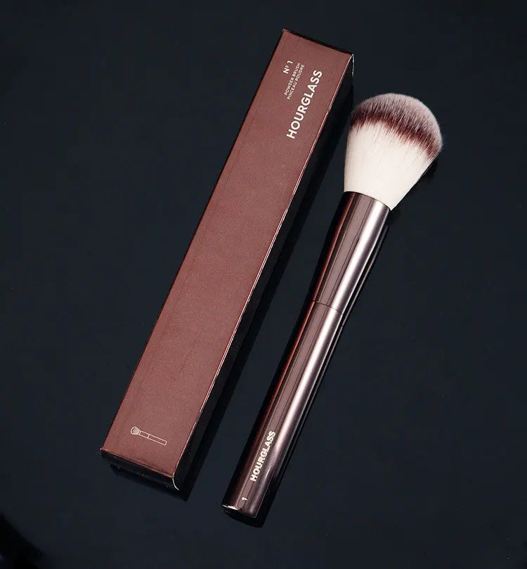 1 pc HG Pro Makeup brushes Powder contour Blusher Make up brush Highlight Bronzer exquisite Professional metal handle with box Good Vibrations