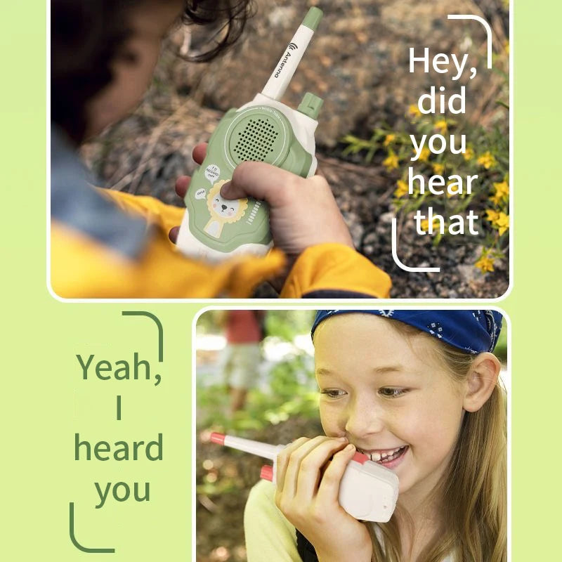 Walkie-talkie mobile phone outdoor cute toy children parent-child intercom machine cartoon boys and girls educational toy gift Good Vibrations