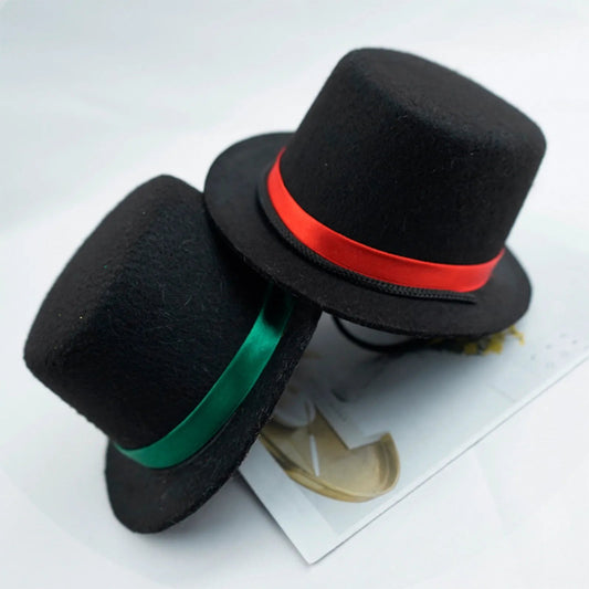 Festival Dog Hat Dogs Cat Wedding Party Gentleman Hats Caps For Puppy Kitten Headwear Pet Halloween Photo Prop Top Hat Accessory Good Vibrations