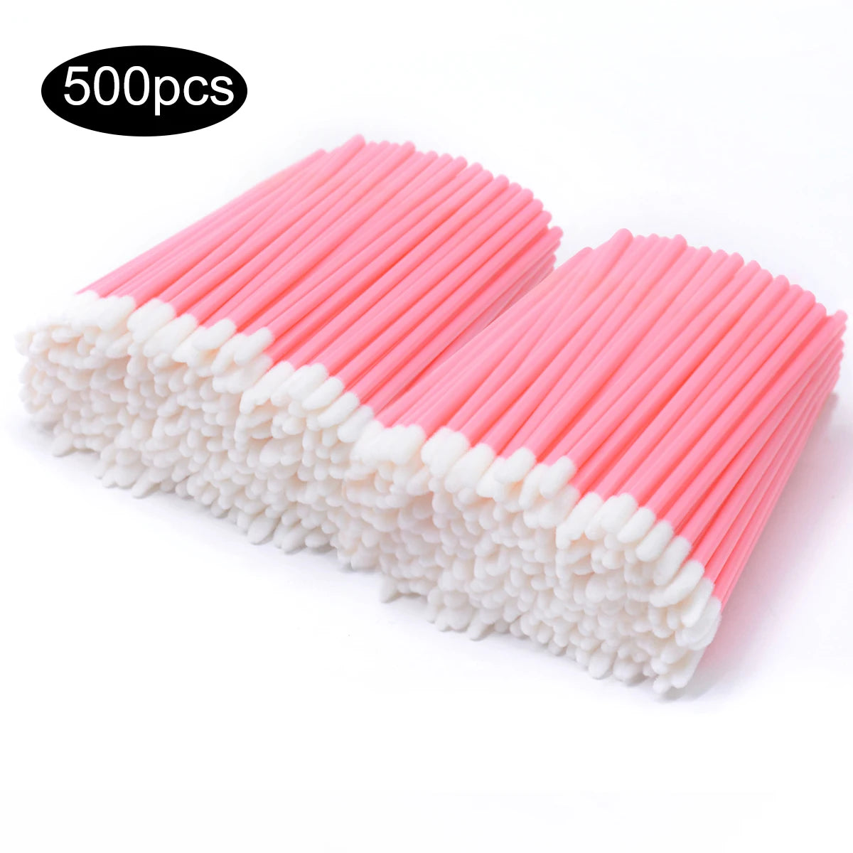 500PCS Lip Wands Applicators Disposable Lip Brush,Lipstick Brush Lip Gloss Applicator Wands,Makeup Applicator Beauty Tool Good Vibrations
