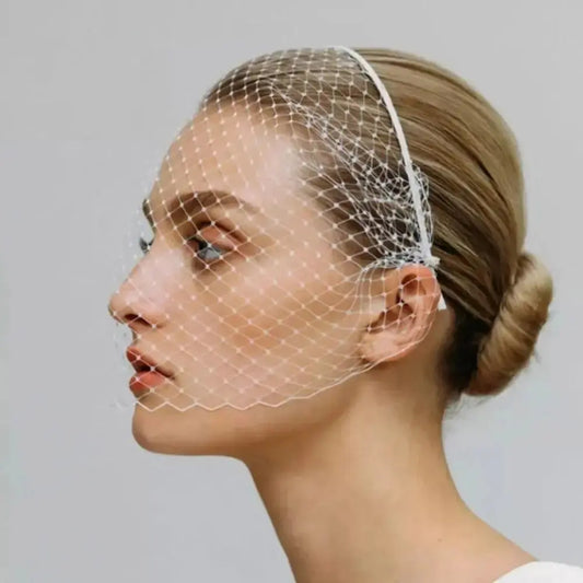 Wedding Party Dress Veil Headbands Hair Accessories Hair Jewelry Party Stage Headgear Headdress Elegant Veil Hairband Good Vibrations