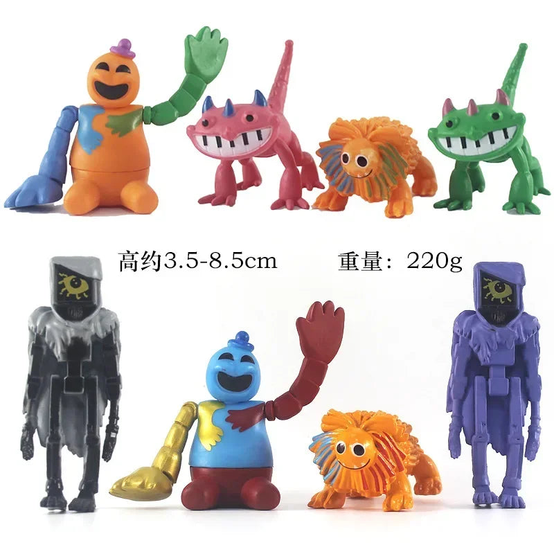 1 Set Pianosauruses Yarnabys Figure Doeys The Doughmans Figure Toy Nightmare Critter Figure Toy Figurine Ornament Gift Good Vibrations