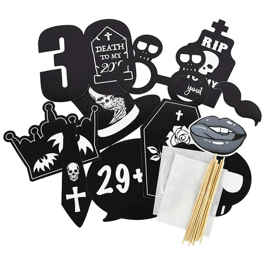 Rip To My Youth Photo Booth Props Death To My 20s Birthday Decorations Death To My Twenties Sash 30th Birthday Party Supplies Good Vibrations