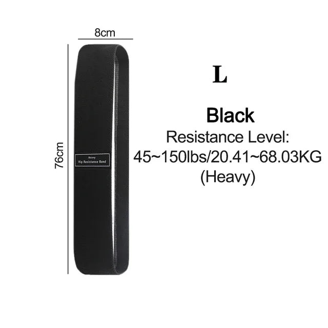 New Fitness Resistance Bands Hip Expansion Fitness Cloth Rubber Bands Stretch Expanders for Home Fitness Exercise Equipment Good Vibrations