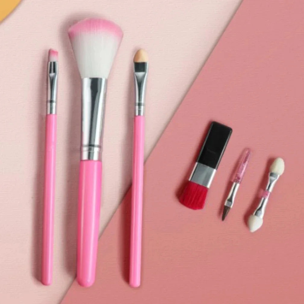 Children Makeup Cosmetics Pretend Playing Box Princess Make Up Girl Toy Play Set Lipstick Eye Shadow Safety Nontoxic Kit Toy Kid Good Vibrations