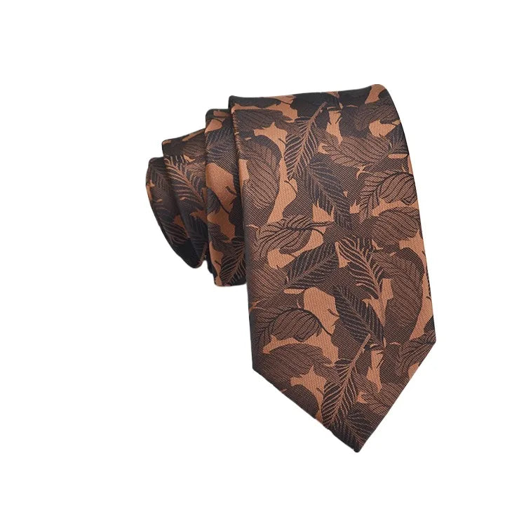 35 Styles Men's Silk Ties Jacquard Dot Floral 8cm Necktie Accessories Daily Wear Shirt Suit Cravat Wedding Party Gifts Neck Tie Good Vibrations
