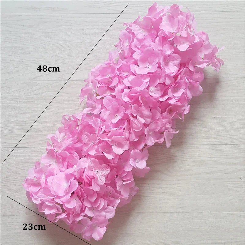 Wedding Flowes Artificial Flower Wall Panels White Flowers For Wedding Decoration Anniversary Decor Festive Party Supplies Good Vibrations