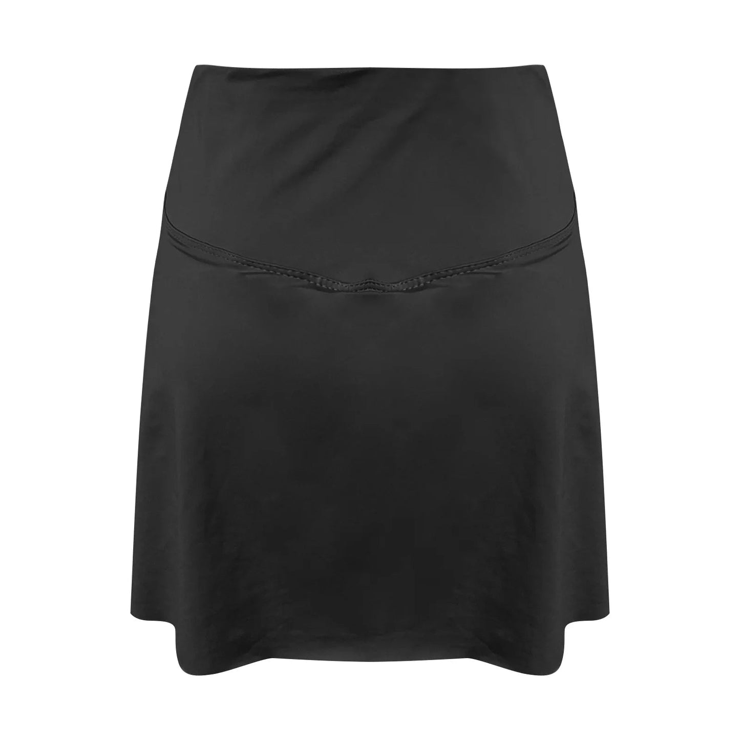 Women Pleated Tennis Skirt with Pockets Shorts Athletic Skirts Crossover High Waisted Athletic Golf Skorts Workout Sports Skirts Good Vibrations
