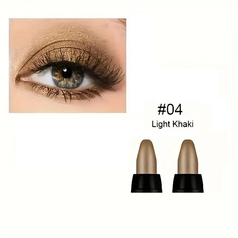 16 Colors Pearlescent Eyeliner, Color Glitter Waterproof Long-Lasting Eye Makeup Non-smudge Eyeliner Good Vibrations