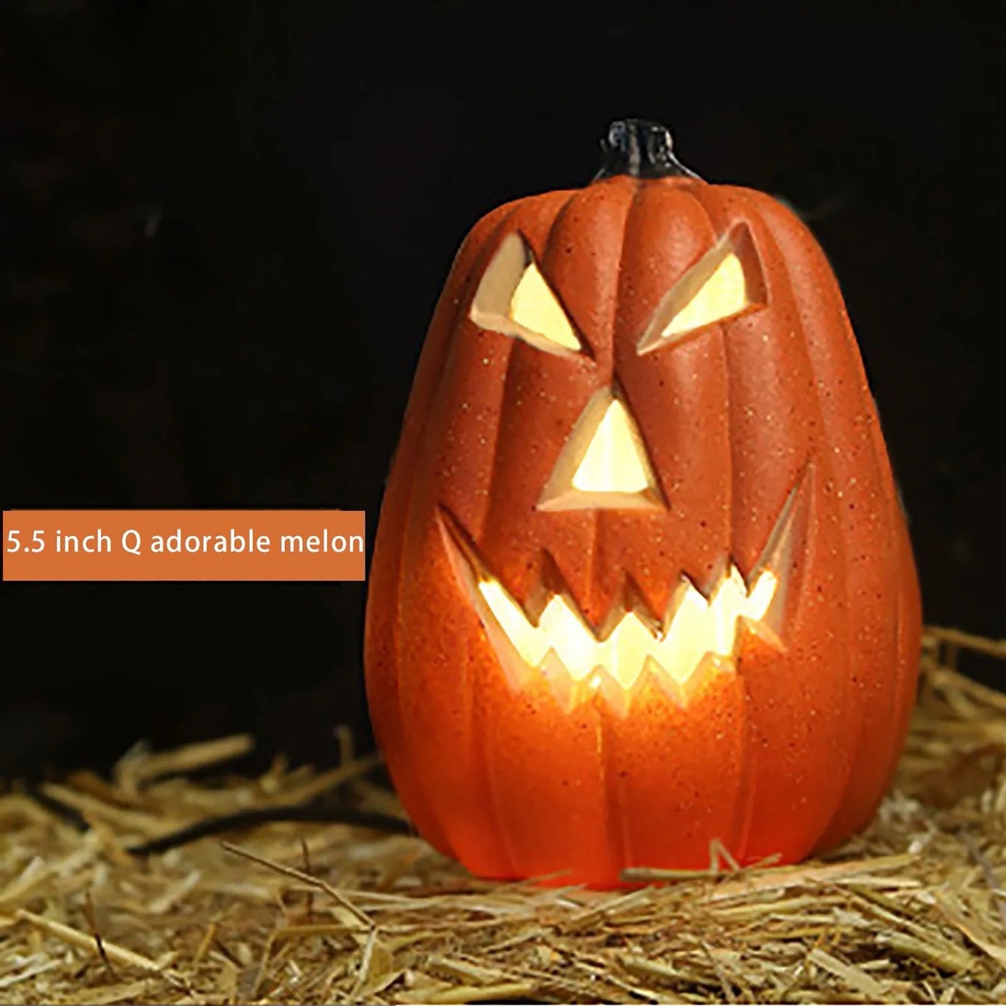 Halloween Led Pumpkin Lantern Led Light Lamp Home Props Bar Halloween Decor Led Lantern Scene Layout Home Decoration Good Vibrations