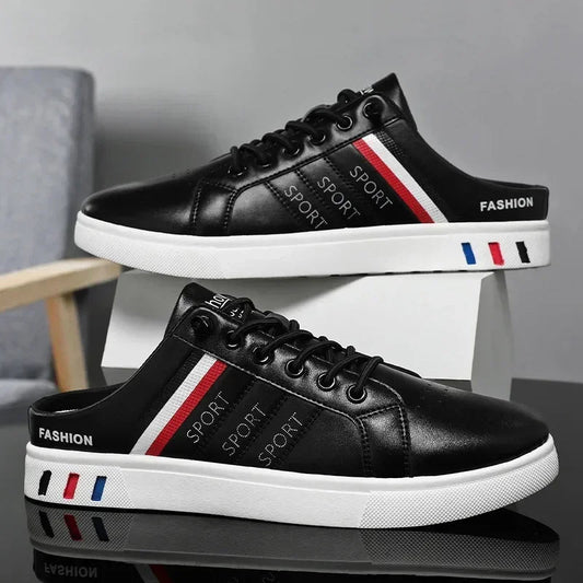 Men's Sneakers Brand Casual Shoes Men Lightweight Comfort Slip on Loafers for Men Breathable Flats Sneakers Men Chaussure Hommes Good Vibrations