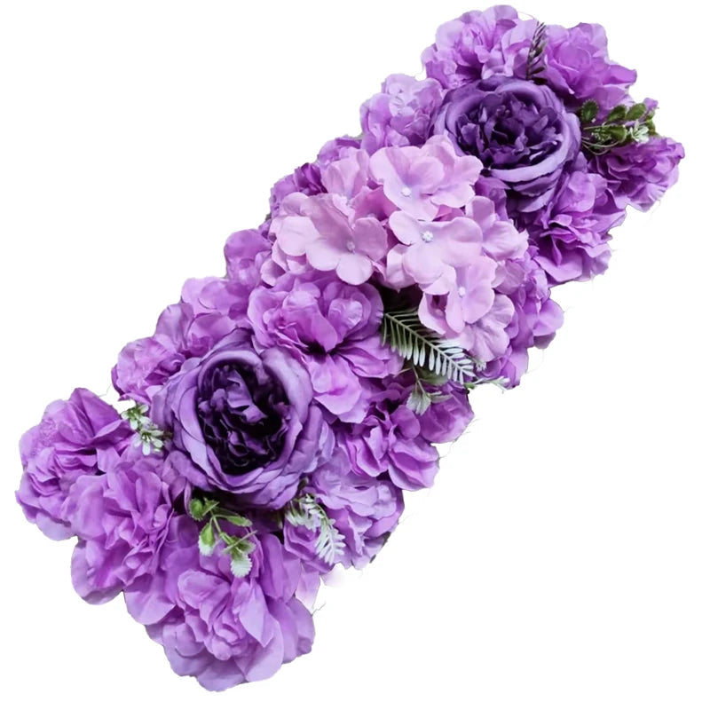 Wedding Flowes Artificial Flower Wall Panels White Flowers For Wedding Decoration Anniversary Decor Festive Party Supplies Good Vibrations