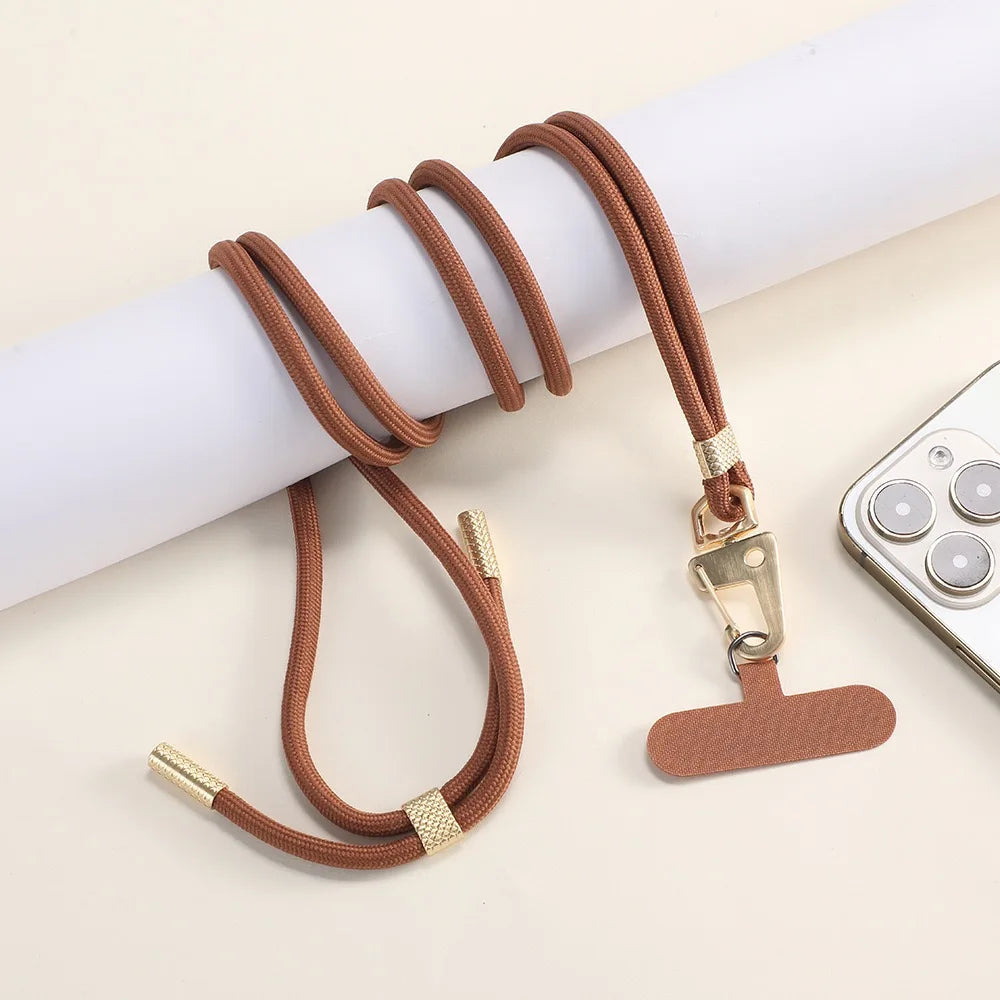 Mobile Phone Lanyard Crossbody Can Be Carried Firmly Hanging Chain Is Fashionable Outdoor Versatile Shell Bag Is Universal Good Vibrations