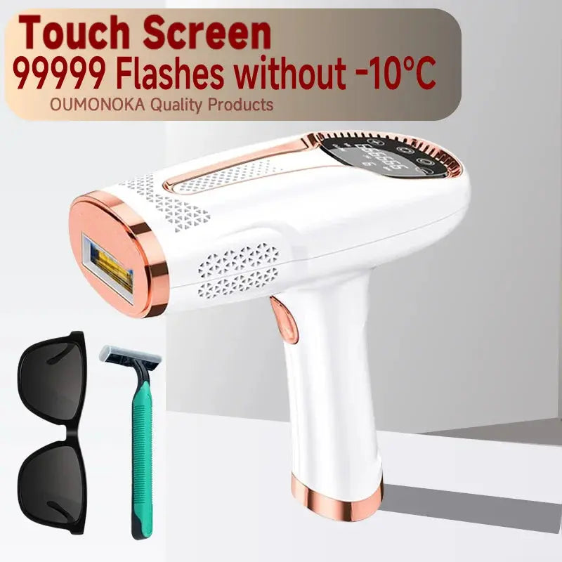 Permanent IPL Laser Epilator Women's Depilators Facial Shaving Hair Cutting Machine Men's Razor Shaver Mower Laser Hair Removal Good Vibrations