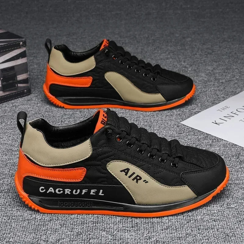 Men Running Shoes Outdoor Sport  Sneakers Man Vulcanized Shoes Flat Casual Sneakers for Men Shoes 2025 New Brand Footwear Good Vibrations