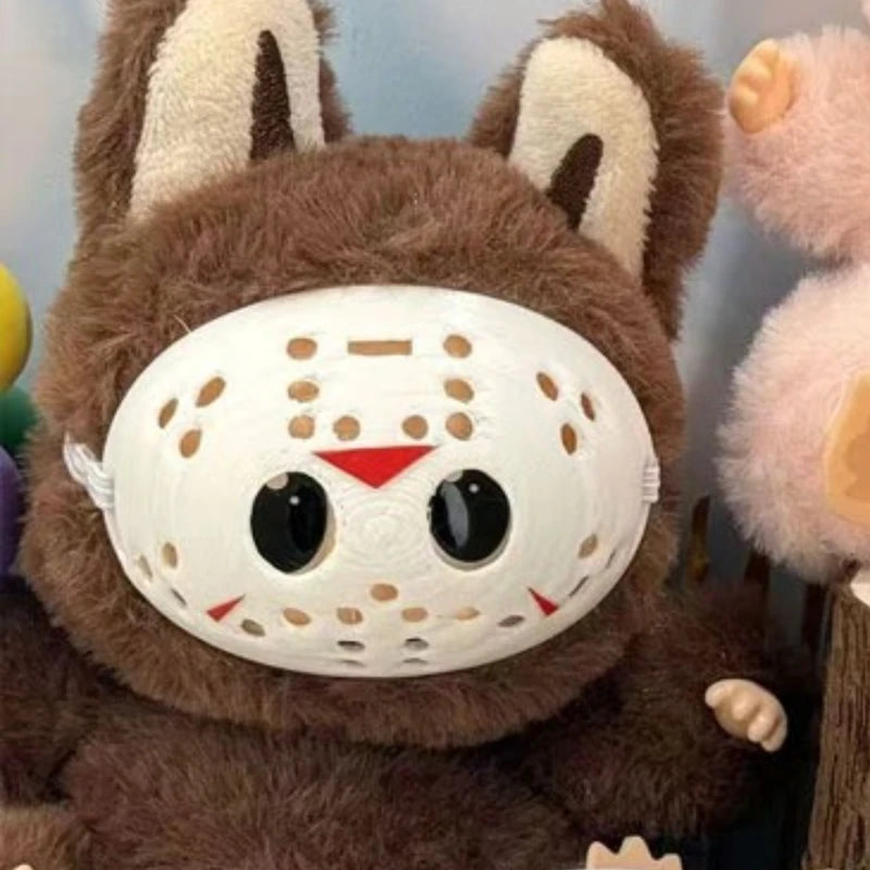 Halloween Doll Clotheclothes Ghost Scary Mask Decoration Gift DIY Creative Clothing Plush Doll Accessories Halloween Costume Good Vibrations