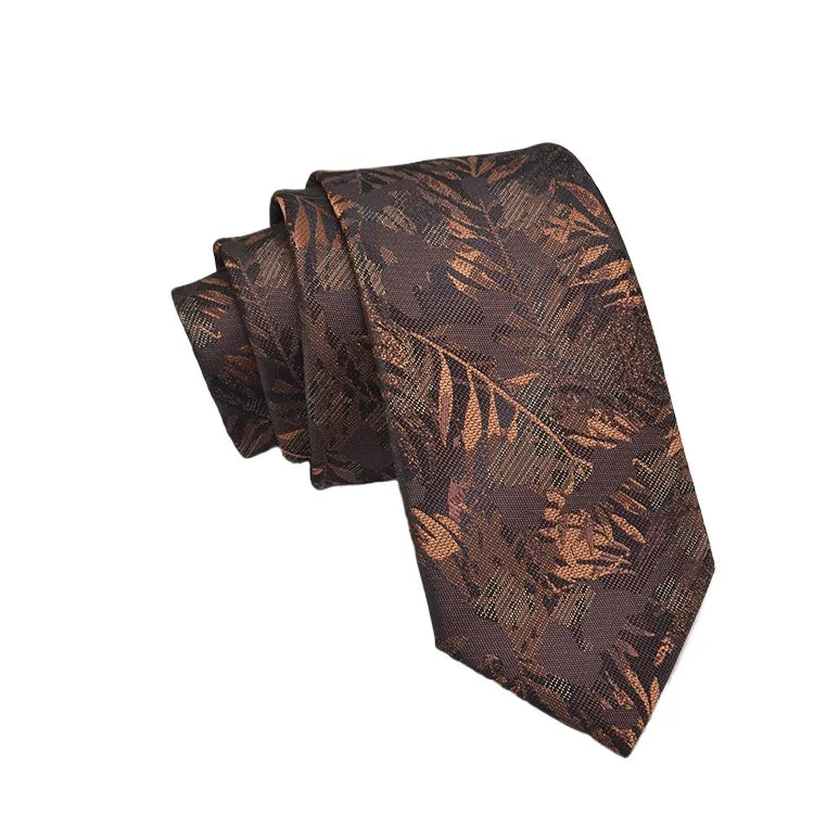 35 Styles Men's Silk Ties Jacquard Dot Floral 8cm Necktie Accessories Daily Wear Shirt Suit Cravat Wedding Party Gifts Neck Tie Good Vibrations