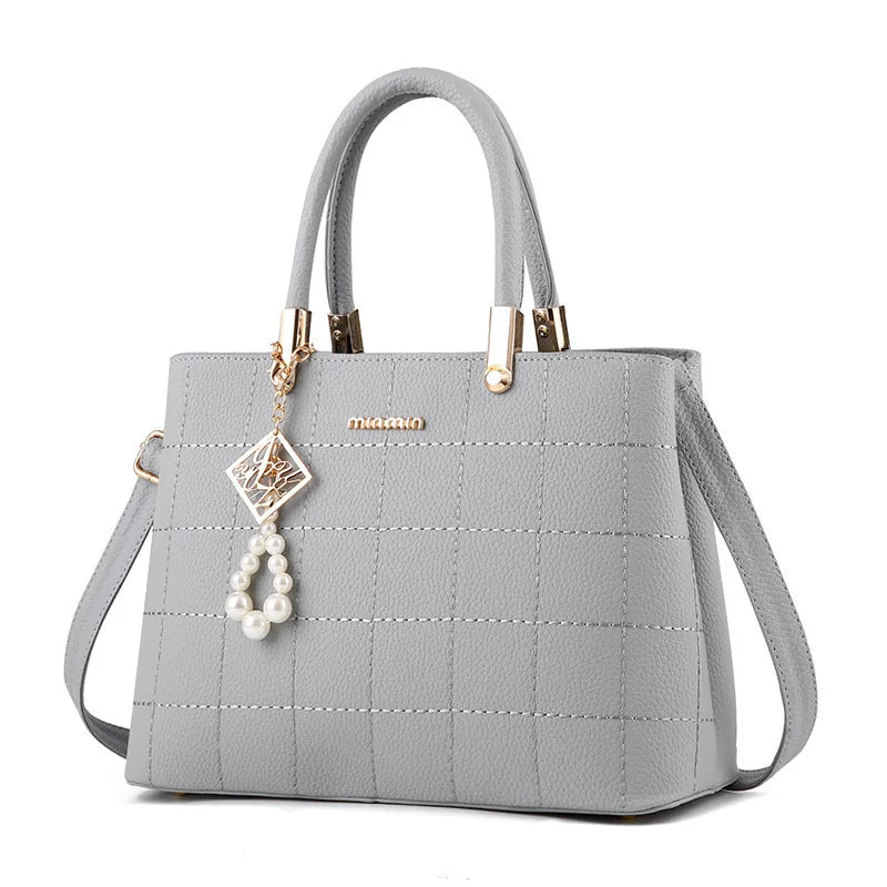 Luxury Design Pu Leather Women Purse and Handbag Bags for 2025 New Female Shopper Shoulder Crossbody Bags Bolsa Feminina Good Vibrations