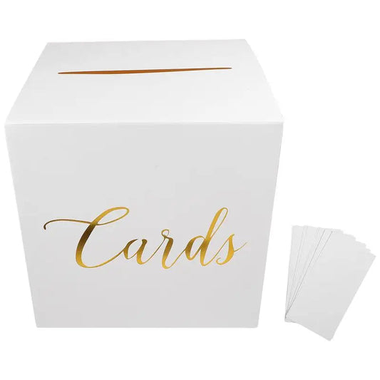 Wedding Card Box Envelope Money Card Receiving Box For Wedding Reception Graduation Birthday Party Baby Shower Good Vibrations