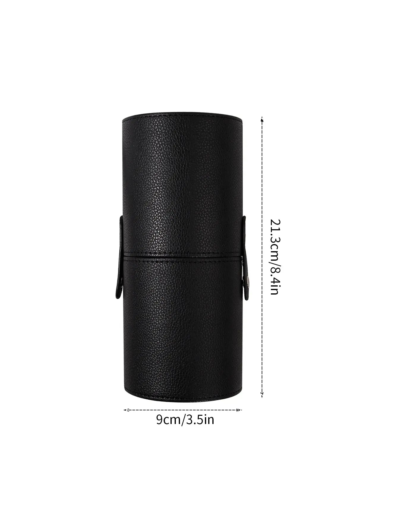Makeup Brush Holder PU Leather Travel Empty Cosmetic Brushes Pen Bucket Makeup Artist Bag Brushes Organizer Make Up Tools Good Vibrations