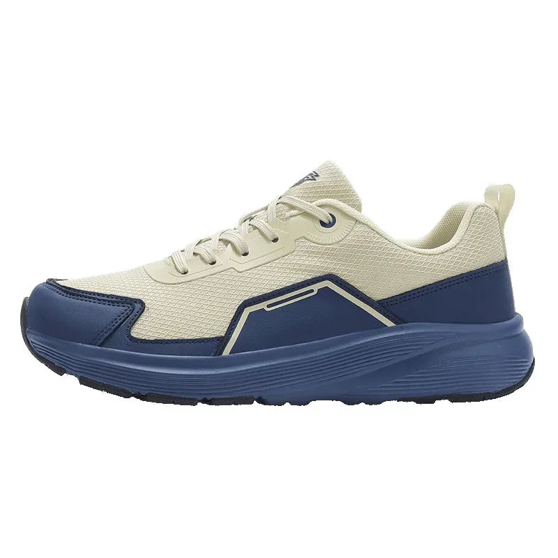 New Men's Wide Women's Shock Absorption Sports Sneakers Comfortable Breathable Mesh Lining Lightweight Rebound Running Shoes Good Vibrations