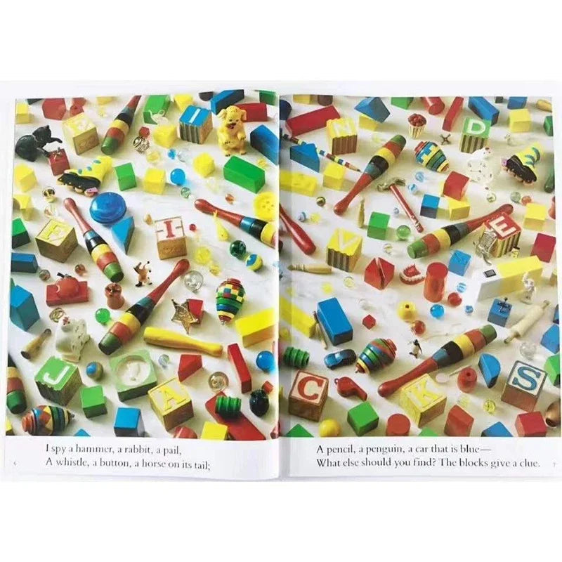 "10 Books Box Set I Spy Ultimate Collection Visual Discovery English Picture Book Early Education Kids Reading Book 3-6 Years Ar Good Vibrations