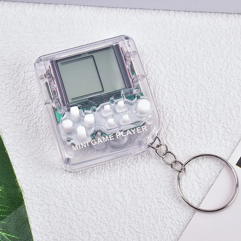 Retro Mini Handheld Game Console Classic Electronic Games Handheld Game Machine Children's Educational Game Console Toy Ide Gift Good Vibrations