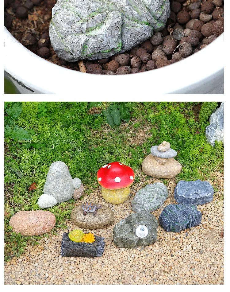 Sight Secret Rock Stone Shape Key Safe Box Hidden Storage Compartment For Home Garden RV Spare Keys Safes Free Gift Zipper Bag GOOD Vibrations Adult Super Store