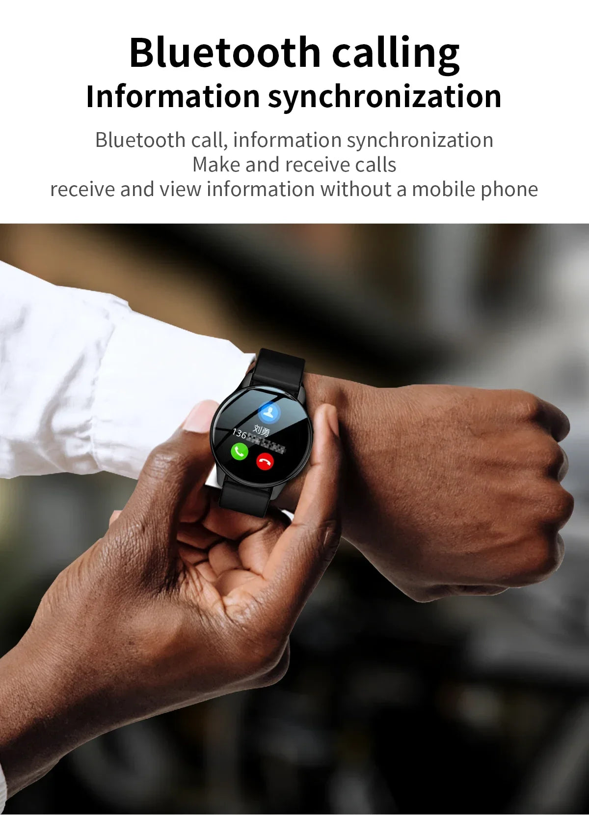 New Women Bluetooth Call Smart Watch HeartRate Blood Pressure Monitoring Smartwatches IP67 Waterproof Men Smartwatch+Box Good Vibrations Adult Super Store