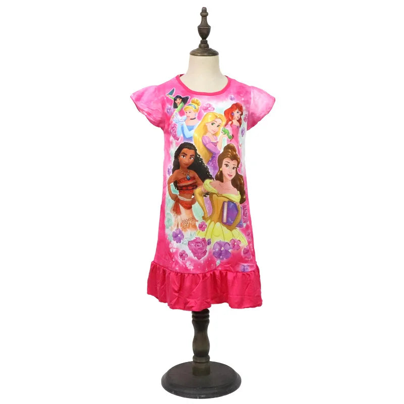 Girls' Dress New Summer Children's Clothing Children's and Girls' Home Clothing Snow White Good Vibrations