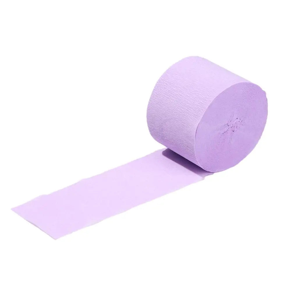 1 Roll DIY Party Supplies Baby Shower Decoration Garland Photography Backdrops DIY Paper Crepe Paper Streamers Wedding Decor Good Vibrations