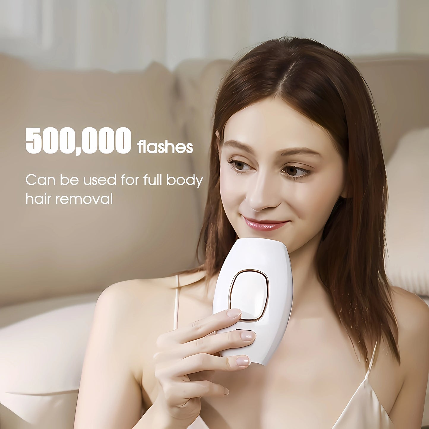Permanently Home Use Mini Handheld 999999 Flashes IPL Laser Hair Removal Device Painless Personal Care for Men and Women 881 Good Vibrations