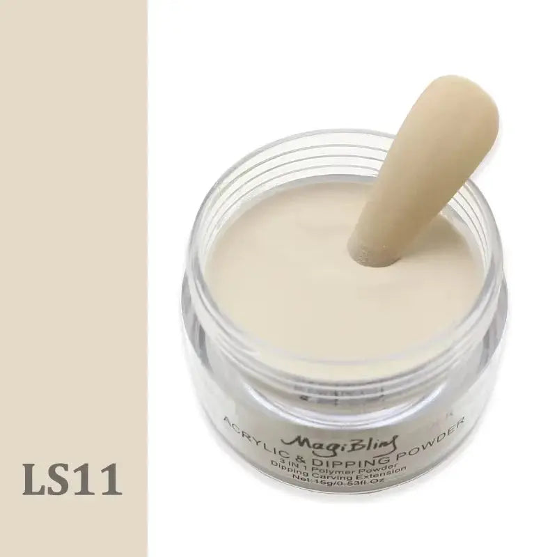 15g Acrylic Powder Light Color Carving Nail Polymer Tip Extension Crystal Powders Manicure Professional Nails Art Accessories Good Vibrations